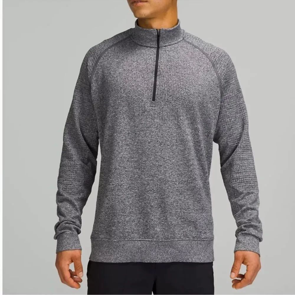 Lululemon  Engineered Warmth Half-Zip XXL
Black/White/Gray